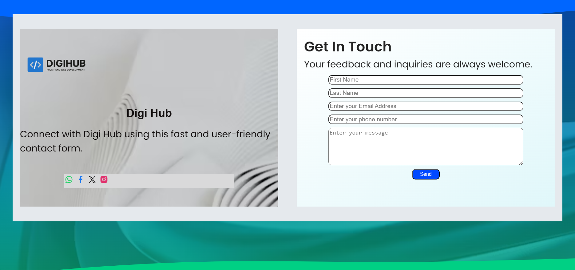 Landing Page
